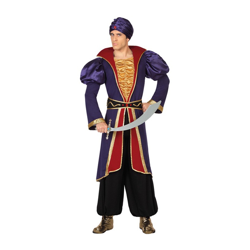 Déguisement sultan oriental adulte - costume contes des mille et une nuits 