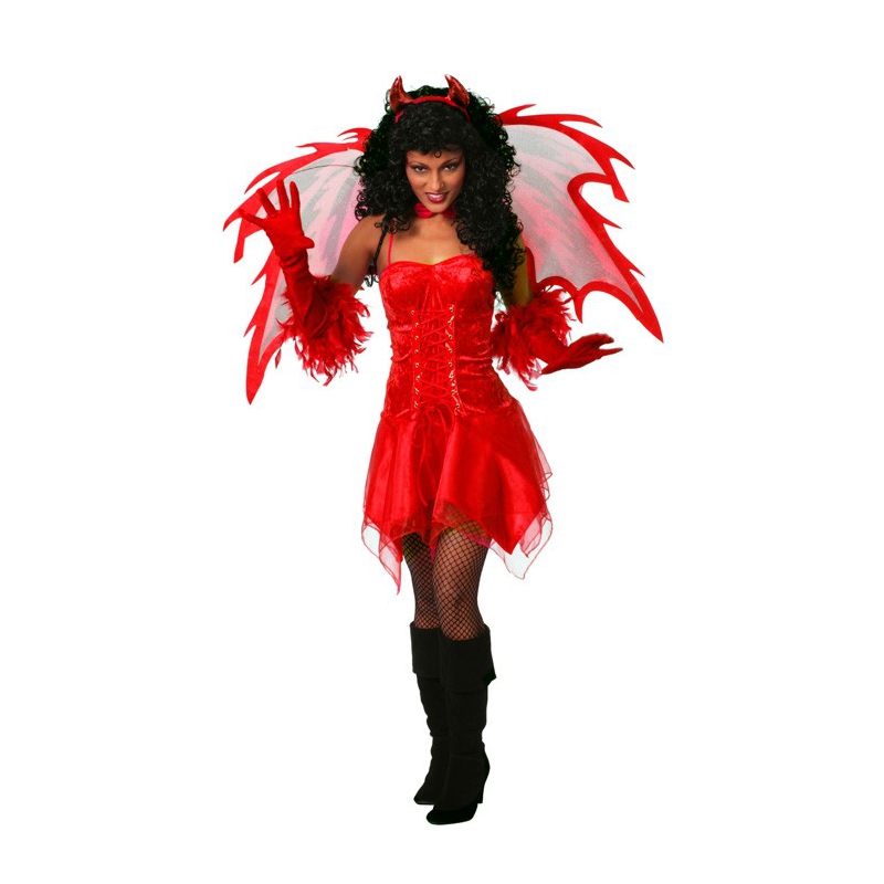 Déguisement diablesse sexy adulte - costume anges et démons halloween