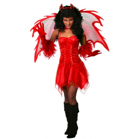 Déguisement diablesse sexy adulte - costume anges et démons halloween