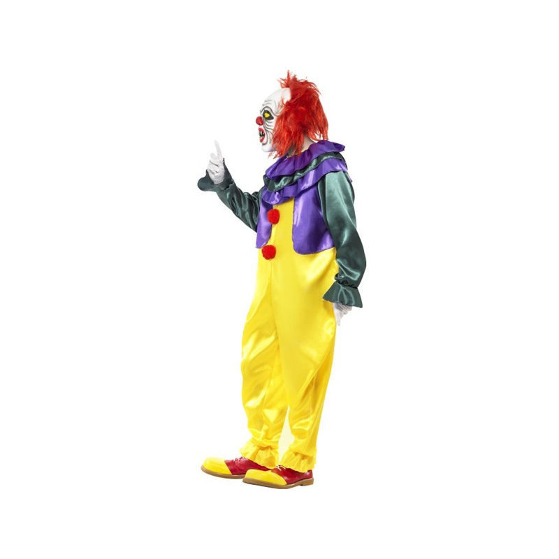 costume de clown qui fait peur inspiré du film d'horreur "il est revenu"