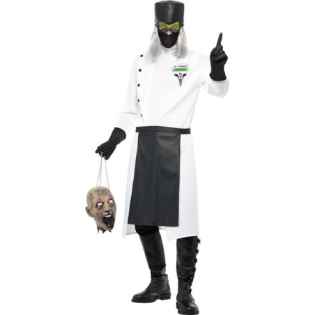 Déguisement docteur asylum, médecin fou - docteur psychopathe halloween Déguisement docteur asylum, médecin fou - docteur psychopathe halloween