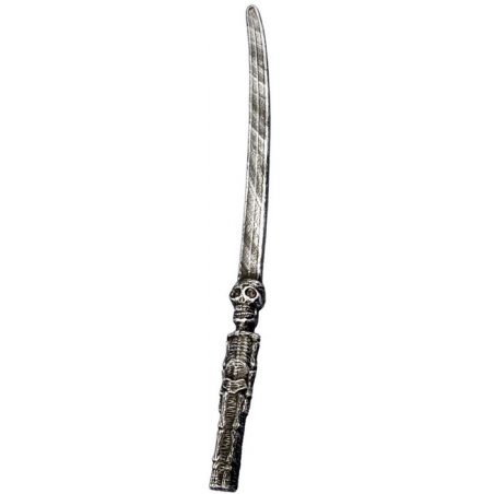 Épée de pirate avec tête de mort, sabre squelette halloween Épée de pirate avec tête de mort, sabre squelette halloween