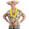 Chemise hawaïenne pour homme avec fleurs 