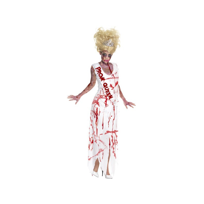 Déguisement reine de promo zombie femme - costume halloween