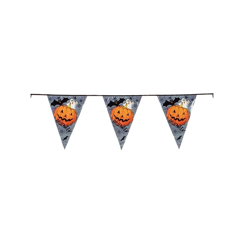 Guirlande citrouille halloween
