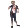 Déguisement zombie garçon écolier americain - costume halloween enfant Déguisement zombie garçon écolier americain - costume halloween enfant