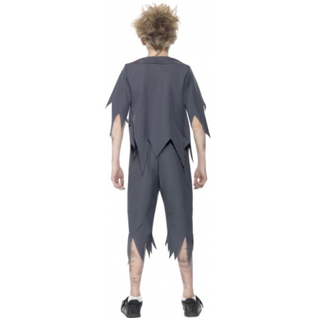 déguisement de mort vivant pour enfant, l'écolier zombie - costume halloween garçon déguisement de mort vivant pour enfant, l'écolier zombie - costume halloween garçon