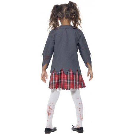 deguisement fille zombie pour enfant et ado de 13 à 15 ans - costume halloween