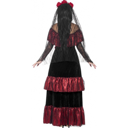 Déguisement de mariée halloween, sorcière mexicaine du jour des morts Déguisement de mariée halloween, sorcière mexicaine du jour des morts