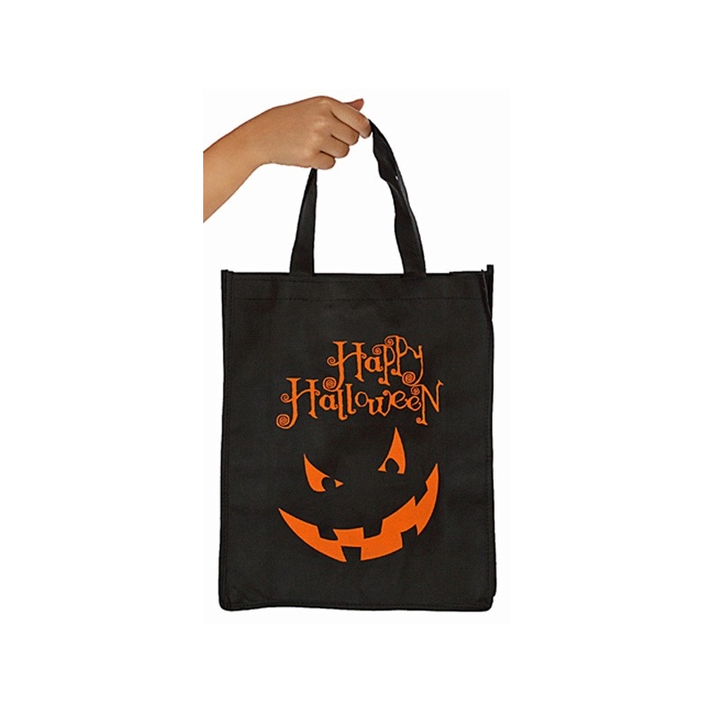 Sac à bonbons Halloween noir