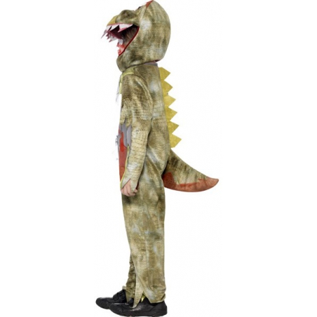 deguisement dinosaure halloween, costume animal pour enfants de 4 ans à 12 ans