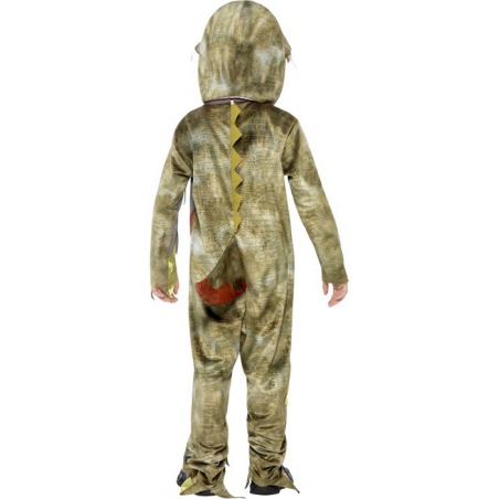 Déguisement dinosaure enfant zombie halloween 