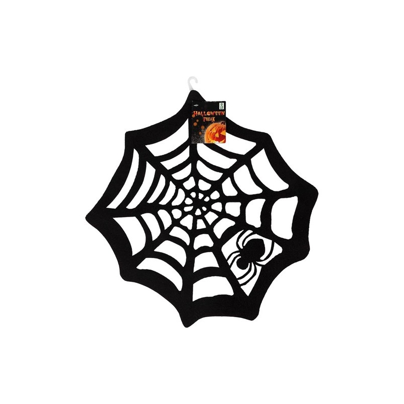 Decoration Halloween Citrouille Toile D Araignee 36 Cm La Magie Du Deguisement Article De Decoration Pour Halloween