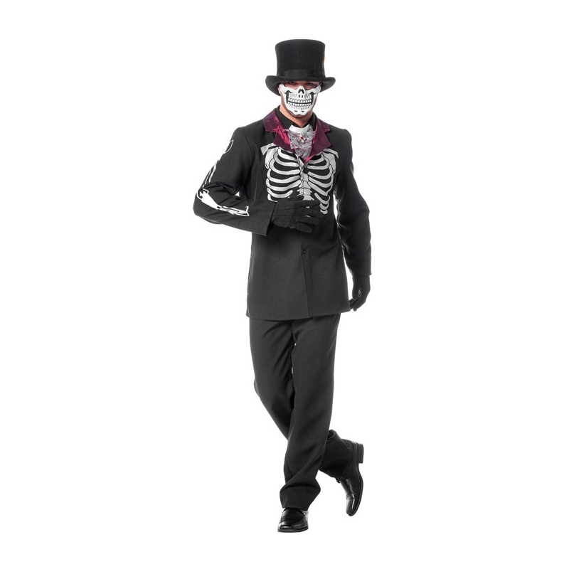 Déguisement mexicain day of the dead