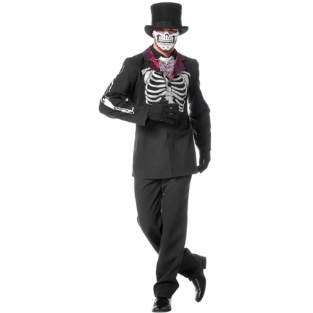 Déguisement mexicain day of the dead