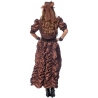 Robe steampunk avec boléro - costume retro futuriste pour femme
