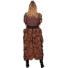 Robe Steampunk grande taille pour femme vue de dos