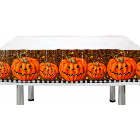 Nappe citrouille halloween, décorez vos tables à l'occasion des fêtes d'halloween