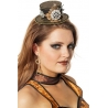 Mini chapeau steampunk avec horloge - chapeau victorien femme