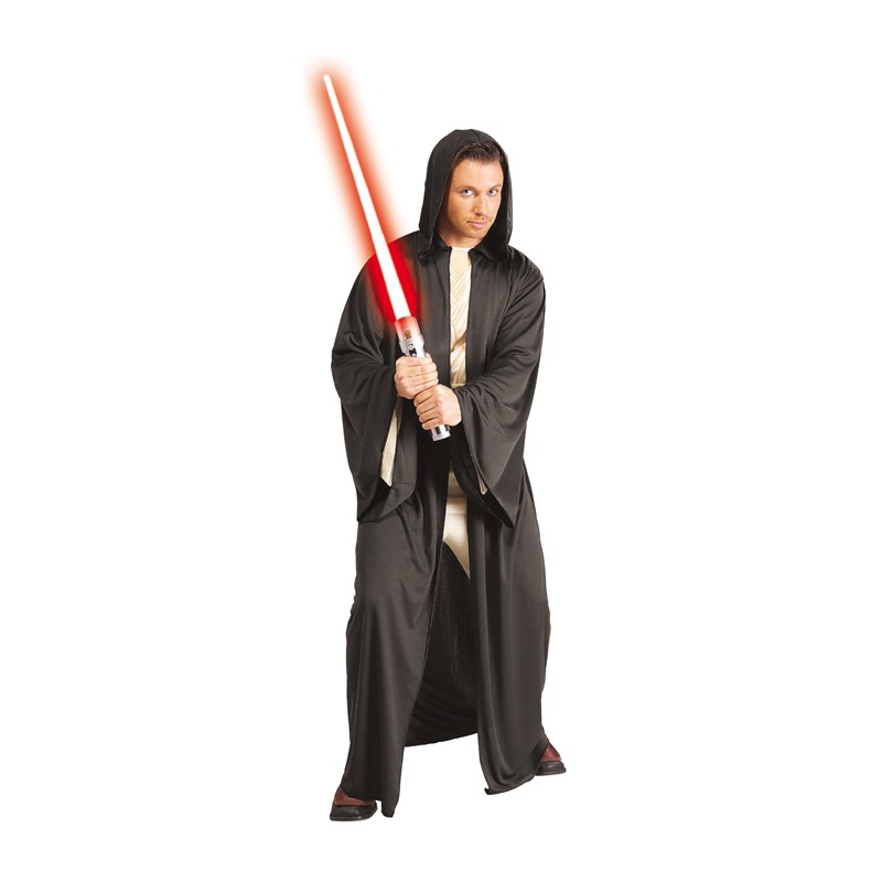 Déguisement Sith Star Wars pour adulte, longue cape noire à capuche - costume Star Wars