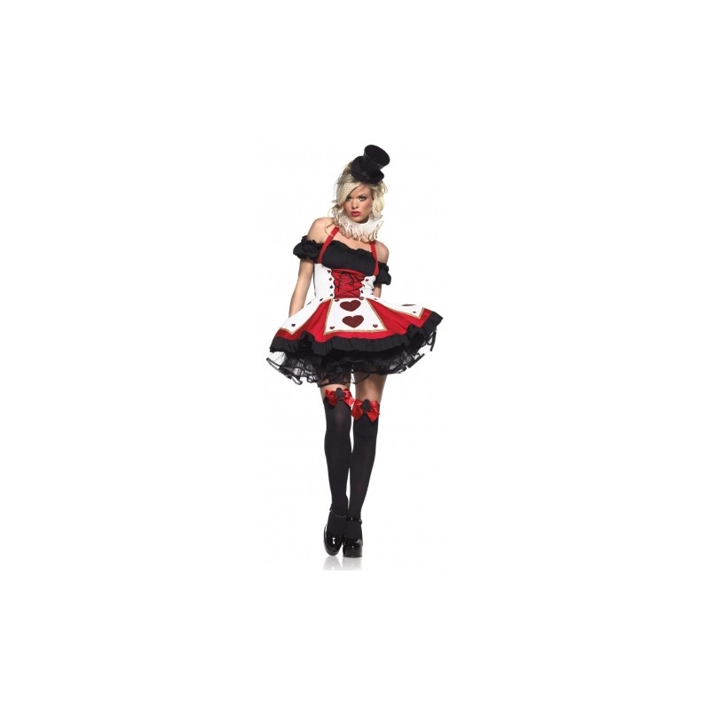 Déguisement princesse de coeur femme