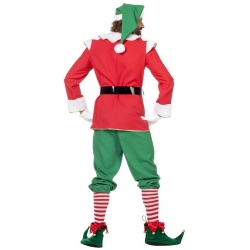dPois Enfant Fille Lutin Robe Noël Déguisement Elfe Costume Carnaval Halloween Cosplay Elf Chapeau Lutin Tenue Jeu de Rôle Tutu Robe Danse Soirée Robe Princesse 1-14 Ans