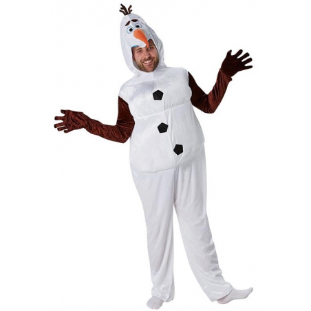 Déguisement Olaf pour homme, incarnez le bonhomme de neige du dessin animé Disney "la reine des neiges" Déguisement Olaf pour homme, incarnez le bonhomme de neige du dessin animé Disney "la reine des neiges"