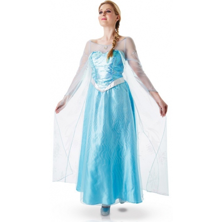 Déguisement Elsa la reine des neiges pour femme - costume Disney pour adulte