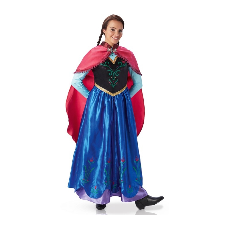 ELSA & ANNA Robe Princesse pour Filles - Déguisement Reine des