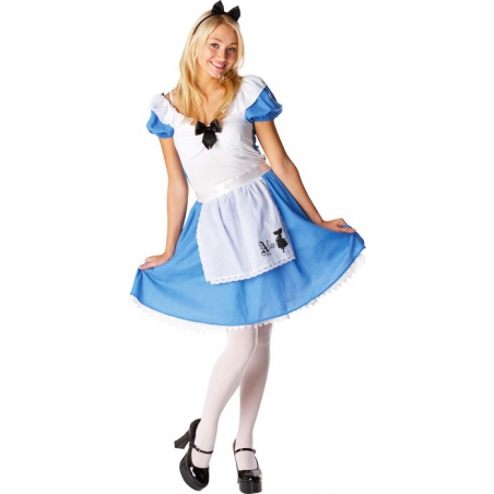Déguisement Disney, Alice au pays des merveilles pour adulte sous licence Disney officielle 