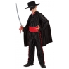 Déguisement de justicier masqué pour enfant, digne du célèbre Zorro avec cape et masque Déguisement de justicier masqué pour enfant, digne du célèbre Zorro avec cape et masque