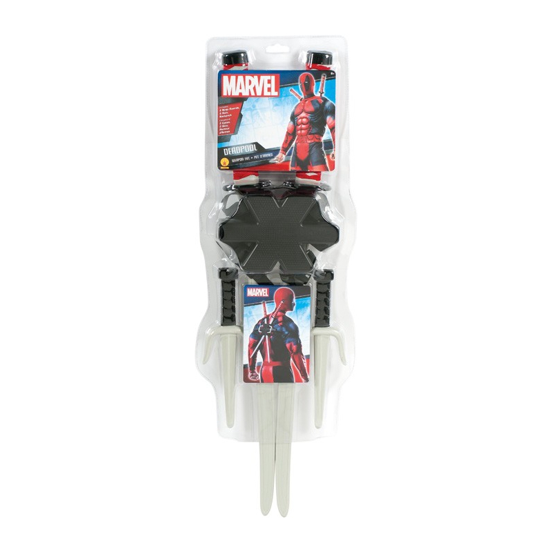 Sabres et saïs pour déguisement Deadpool - ZA037A