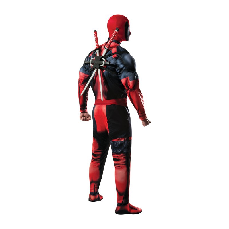 Kit d'armes pour votre déguisement Deadpool avec sabres et saïs - za037a