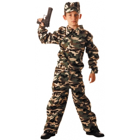 Déguisement militaire pour garçon, transformez votre enfant en un véritable soldat