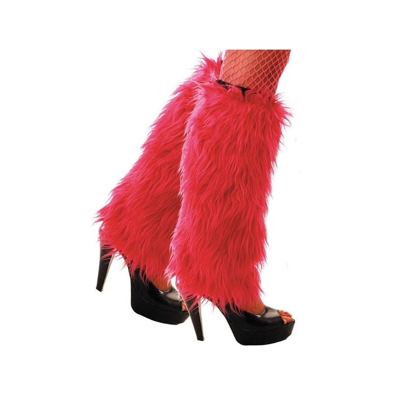 claquette moumoute rose