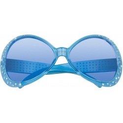 Lunettes bleues avec strass - NA009ABL