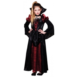 Costume Vampire Fille - Robe, Masque, Crocs, Collier, Faux Sang… Ensemble Complet Pour Halloween Ou Carnaval