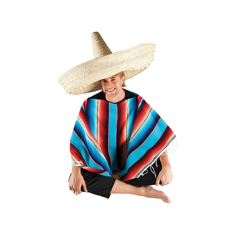Maxi chapeau mexicain pour adulte, un énorme chapeau mexicain pour ne pas passer inaperçu, fiesta garantie