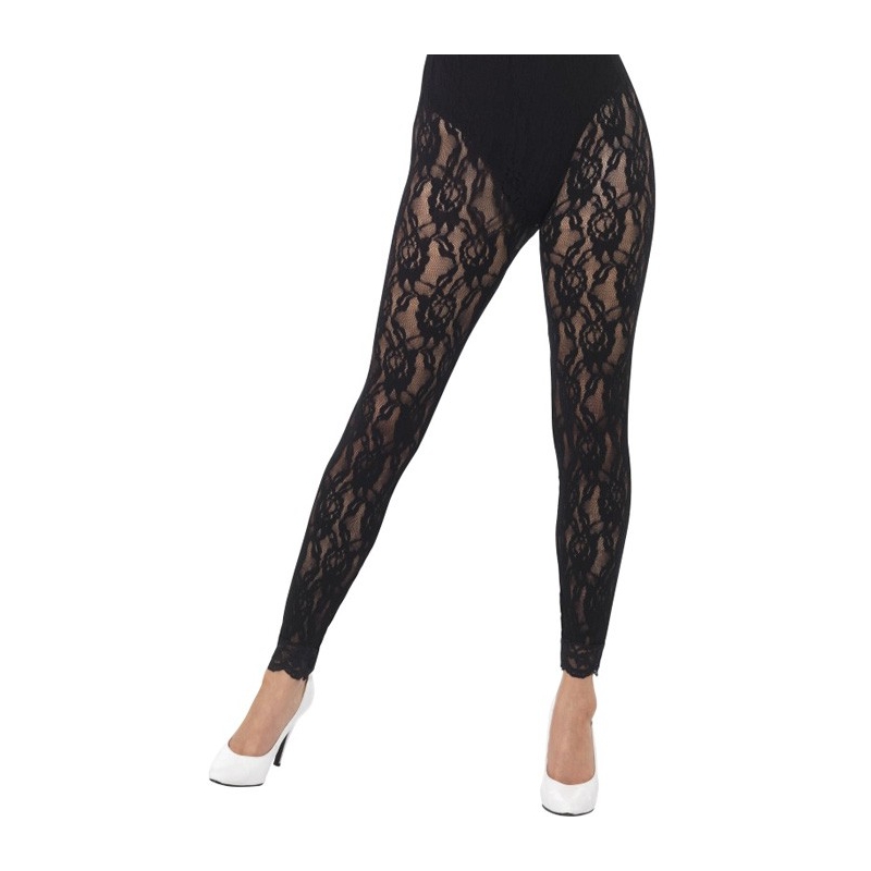 Leggings noir années 80