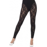 Leggings noir années 80 en dentelle, incarnez une célébrité digne de Madonna