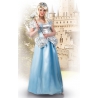 Déguisement de princesse pour femme avec robe et tiare - personnage de dessin animé et de conte de fées Déguisement de princesse pour femme avec robe et tiare - personnage de dessin animé et de conte de fées
