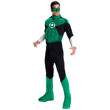 Déguisement Green Lantern homme, personnage bande dessinée DC Comics