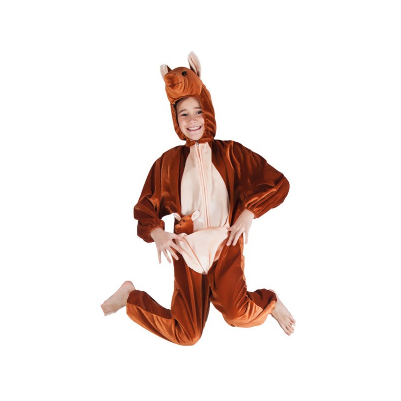 Déguisement de kangourou pour filles et garçons de 4 ans à 10 ans