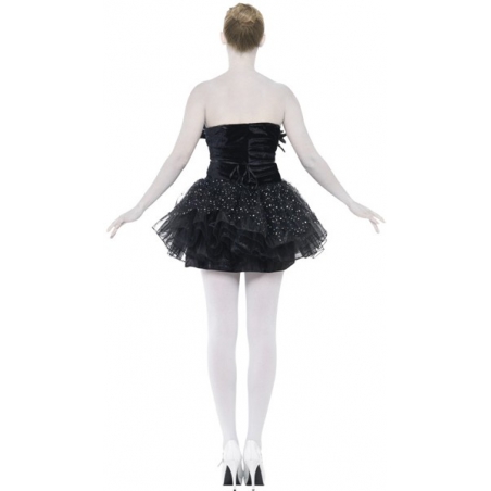 Costume de danseuse noire, Black Swan idéal pour une soirée thème noir et blanc Costume de danseuse noire, Black Swan idéal pour une soirée thème noir et blanc