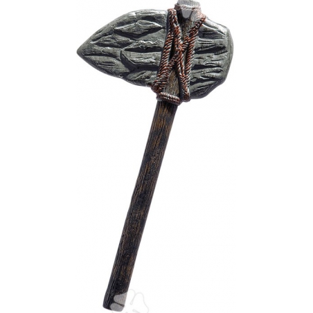 Accessoirisez votre costume d'homme des cavernes grâce à cette hache préhistorique d'environ 52 cm Accessoirisez votre costume d'homme des cavernes grâce à cette hache préhistorique d'environ 52 cm