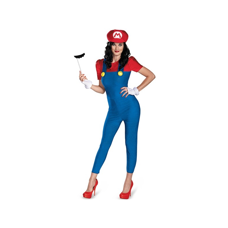 Déguisement de Mario femme
