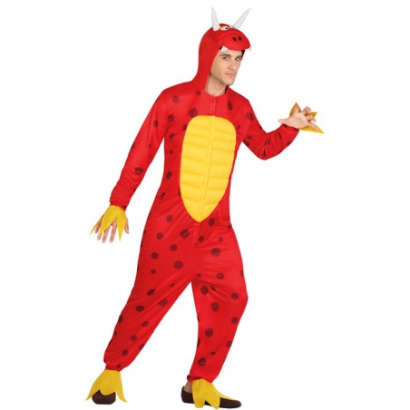 incarnez un sympathique dragon rouge - costume animal humoristique incarnez un sympathique dragon rouge - costume animal humoristique