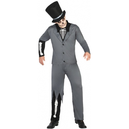 Incarnez le prince des morts vivants vêtu de ce déguisement marié zombie homme Incarnez le prince des morts vivants vêtu de ce déguisement marié zombie homme
