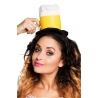 Mini chapeau pinte, verre de bière monté sur un serre-tête