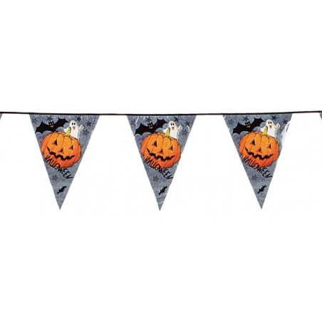 Guirlande citrouille et fantôme - décoration halloween